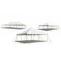 Party Tents Direct Weekender Outdoor Canopy Pole 3 Tent Set White. 20 x 20 20 x 30 20 x 40