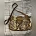 Jessica Simpson Bags | Jessica Simpson, Snake Print Crossbody With Metal Detail. Excellent Condition | Color: Brown/Cream | Size: Os