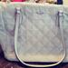 Kate Spade Bags | Kate Spade New York | Moonlight Quilted Jae Tote | Color: Silver | Size: Os