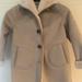 Zara Jackets & Coats | Faux Suede Fully Lined Coat,Hood And 2 Pockets. Beautiful, Super Soft And Warm. | Color: Cream | Size: 9