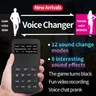 Changeur de voix universel pour téléphone et PC mini carte son portable 8 multi-voix micro