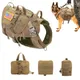 Poudres de ceinture DulMolle pour chiens sac militaire sac de taille extérieur sacs de sport