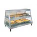 Hatco GRHD-3PD Glo-Ray 45 1/2" Full Service Countertop Heated Display Case - (2) Shelves, 120v, Silver