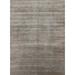Gray/ Green Gabbeh Indian Area Rug Hand-knotted Wool Carpet - 7'11" x 9'7"