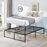 VECELO 14 inch Metal Bed Frames Steel Slat, 16 inch Bed Frame, 18 inch Platform Bed(14.2/16/18)