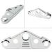 ZS Motorcycle Upper Triple Tree Cover For Honda VTX1300S 2003-2007 & VTX1300C 2004-2009 & VTX 1300 R 2005-2009 Chrome ABS Plastic