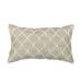 Pasargad Home Naples Cotton & Bsilk Embroidered Pillow Beige/Ivory (All Ages 1 Pack)