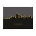 Michael Tompsett Chattanooga Tennessee Skyline Glow II Canvas Art