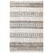 Casavani Vintage Area Kilim Gray Rugs Natural Fiber Cotton Durries 9x12 feet