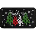 Christmas Doormat Outdoor Entrance Non-Slip Christmas Front Door Mat Xmas Decorative Washable Winter Holiday Welcome Doormat 17 x30 Merry Christmas Decor for Indoor Outdoor