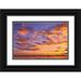 Jaynes Gallery 14x11 Black Ornate Wood Framed with Double Matting Museum Art Print Titled - Canada-Ontario-Pakwash Lake Provincial Park-Pakwash Lake at sunset