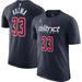 Men's Jordan Brand Kyle Kuzma Navy Washington Wizards 2022/23 Statement Edition Name & Number T-Shirt