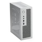 A09 HTPC Computer Case Mini ITX Gaming PC Chassis Desktop Chassis USB3.0 Computer Case Home Computer Case Silver