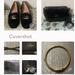 Kate Spade Shoes | Katenyleather Shoes Sz10+Clutch 10x7”+Bracelet/Charm Holder 2.25” | Color: Black/Gold | Size: 10