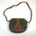 Coach Bags | Coach Vintage Leather Saddlebag Cross Body Purse Saddle Bag Forest Green Tan | Color: Green/Tan | Size: Os
