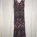 Anthropologie Dresses | Anthropologie | Embroidered Long Dress | Color: Purple | Size: 8