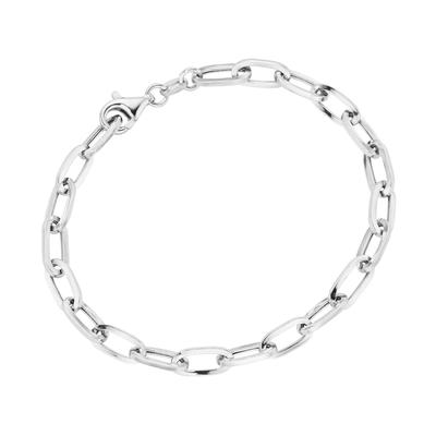 Smart Jewel - Armband Glieder oval, Silber 925 Armbänder & Armreife 1 ct Silber Damen