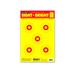 Thompson Target Sight Bright Ultra Bright Paper Shooting Targets 12.5x19 100 Pack Yellow Large 2222-100