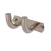 Allied Brass Remi 2 Position Wall Mounted Robe Hook Metal in Gray | 3.2 H x 5.5 W x 3.2 D in | Wayfair RM-20-2-PEW