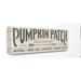 Trinx Pumpkin Patch Fall Halloween Holiday Word Wood Tex Pumpkin Patch - Wrapped Canvas Textual Art Canvas in Black | 10 H x 24 W x 1.5 D in | Wayfair