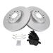 2006-2013 Audi A3 Quattro Front Brake Pad and Rotor Kit - TRQ
