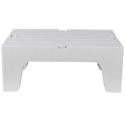 Cambro DRS30480 S-Series 30" x 21" x 12" Solid Top Bow Tie Dunnage Rack - 1500 lb. Capacity