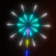 Bande lumineuse LED en forme de feu d'artifice avec Bluetooth contrôleur de musique décoration de