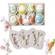 Moule à gâteau en silicone pour œufs de pâques lapin animal chocolat har fourmi accessoires de