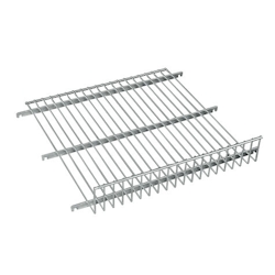 Drahtgitterzwischenboden für Stahlrollbehälter, 600 x 600 mm, AK 100 mm / einlegbar, Cr 3 Image
