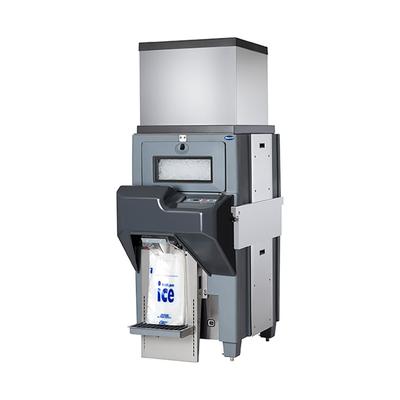 Follett Ice Bagger with 650 lb Bin - Auto Agitation, Stainless Steel, 650 lb Capacity, DB650SA