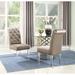 Chic Home Tate Velvet Upholstered Dining Chair (Set of 2)