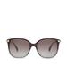 TOMS Women's Sunglasses Sandela 201 Tortoise Ocean Grey Fade Frame And Gold-Dark Grey Gradient Lens Sunglass