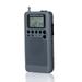 HRD-104 Portable AM/ Stereo Pocket 2-Band Digital Tuning Receiver Outdoor w/ Earphone Lanyard 1.3 Inch LCD Display Screen