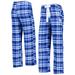 Women's Concepts Sport Royal Los Angeles Dodgers Mainstay Flannel Pants