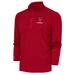 Men's Antigua Red Texas Tech Raiders Basketball Tribute Quarter-Zip Pullover Top