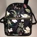 Kate Spade Bags | Kate Spade Backpack With Flowers | Color: Black/Green | Size: Os