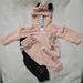 Disney Matching Sets | Disney Baby Hooded Pair 3-6 & 6-9 Months | Color: Black/Orange | Size: 3-9 Months