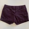 J. Crew Shorts | J. Crew Dark Burgundy/Wine Shorts, 6 | Color: Purple/Red | Size: 6