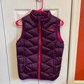 The North Face Jackets & Coats | Girls North Face Down Reversible Vest Size Large | Color: Purple | Size: Lg