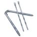 Kitchen Supply Wholesale Classic Crab, Shellfish, & Nut Cracker w/ 2 Forks Stainless Steel in Gray | Wayfair 2795