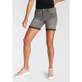 Jeansshorts ARIZONA "Ultra-Stretch" Gr. 52, N-Gr, grau (grey, used) Damen Jeans Shorts Bermudajeans