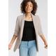 Kurzblazer ONLY "ONLELLA 3/4 BLAZER TLR" Gr. 38, braun (o x ford tan) Damen Blazer