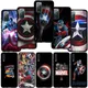 Coque de téléphone Captain America Marvel étui de protection pour VIVO Y11 Y12 Y15 Y17 Y20 Y21 Y33S