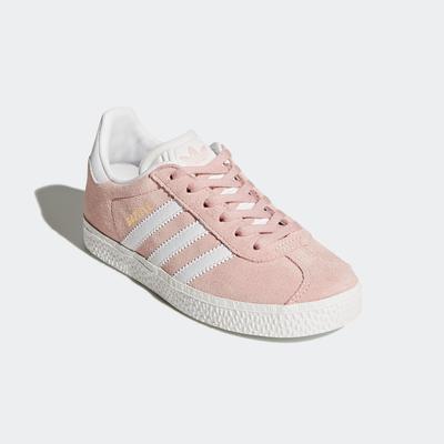 Sneaker ADIDAS ORIGINALS "GAZELLE" Gr. 29, pink (icey pink, cloud white, gold metallic) Kinder Schuhe Bekleidung