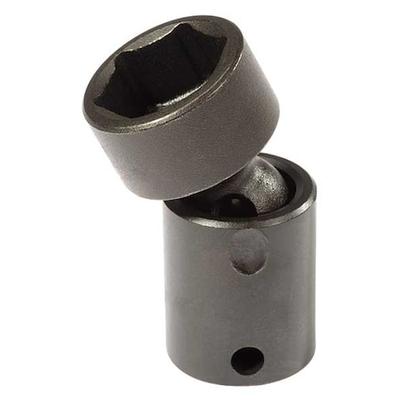 PROTO J77274P 3/8 in Drive Flex Impact Socket 7/16 in Size 6 pt Standard Depth,