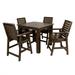 Glennville 5 Piece Counter Dining Set