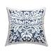 Stupell Intricate Floral Damask Pattern Printed Throw Pillow Design by Geoff Tygert