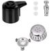 Release Handle Float Valve Replacement Parts with 3 Silicone Caps for Instantpot Duo 3 5 6 QT Duo Plus 3 6 QT