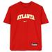 Clint Capela Atlanta Hawks Player-Worn Red Short Sleeve Shirt from the 2021-22 NBA Season