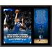 Luka Doncic Dallas Mavericks Framed 12" x 15" 2022 60-20-10 Triple Double Sublimated Plaque